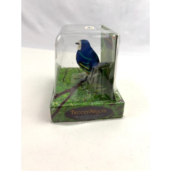 Vintage Breezy Singers Blue Bird Nuthatch Takara 1991 Motion Activated NEW - Picture 12 of 12